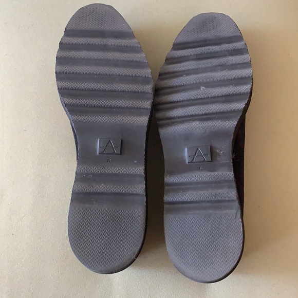 Aquatalia Black Kelsey Weatherproof Suede Loafer - Picture 6 of 10